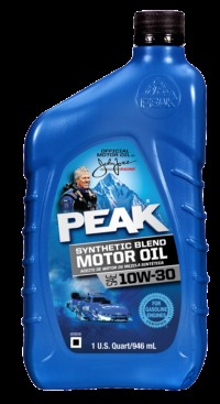 Peak 10w-30 Synthetic blend