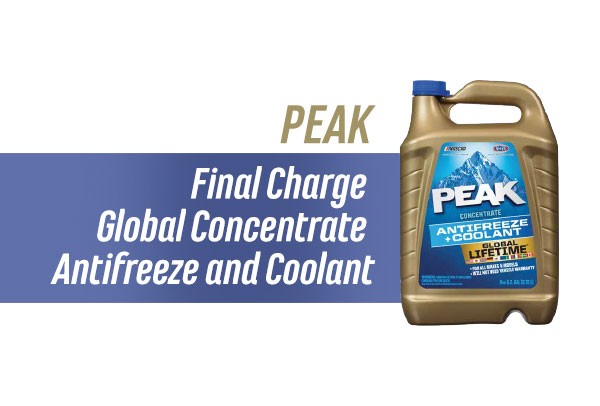 Peak Final Charge Global Concentrate Antifreeze and Coolant