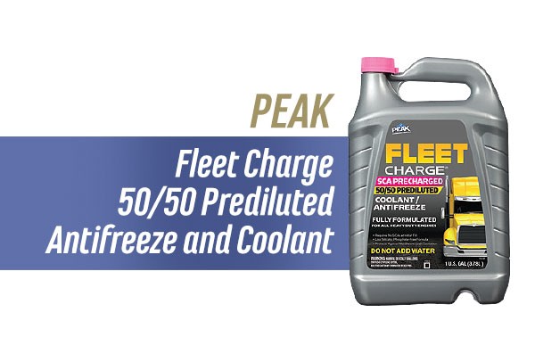 Peak Fleet Charge 50/50 Prediluted Antifreeze and Coolant