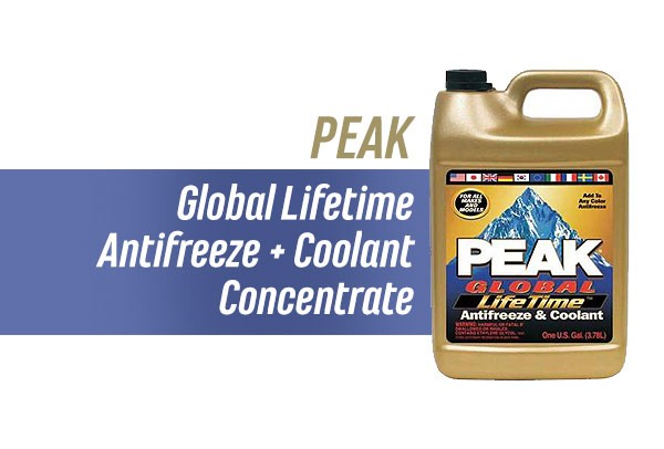 PEAK Global Lifetime Antifreeze + Coolant Concentrate